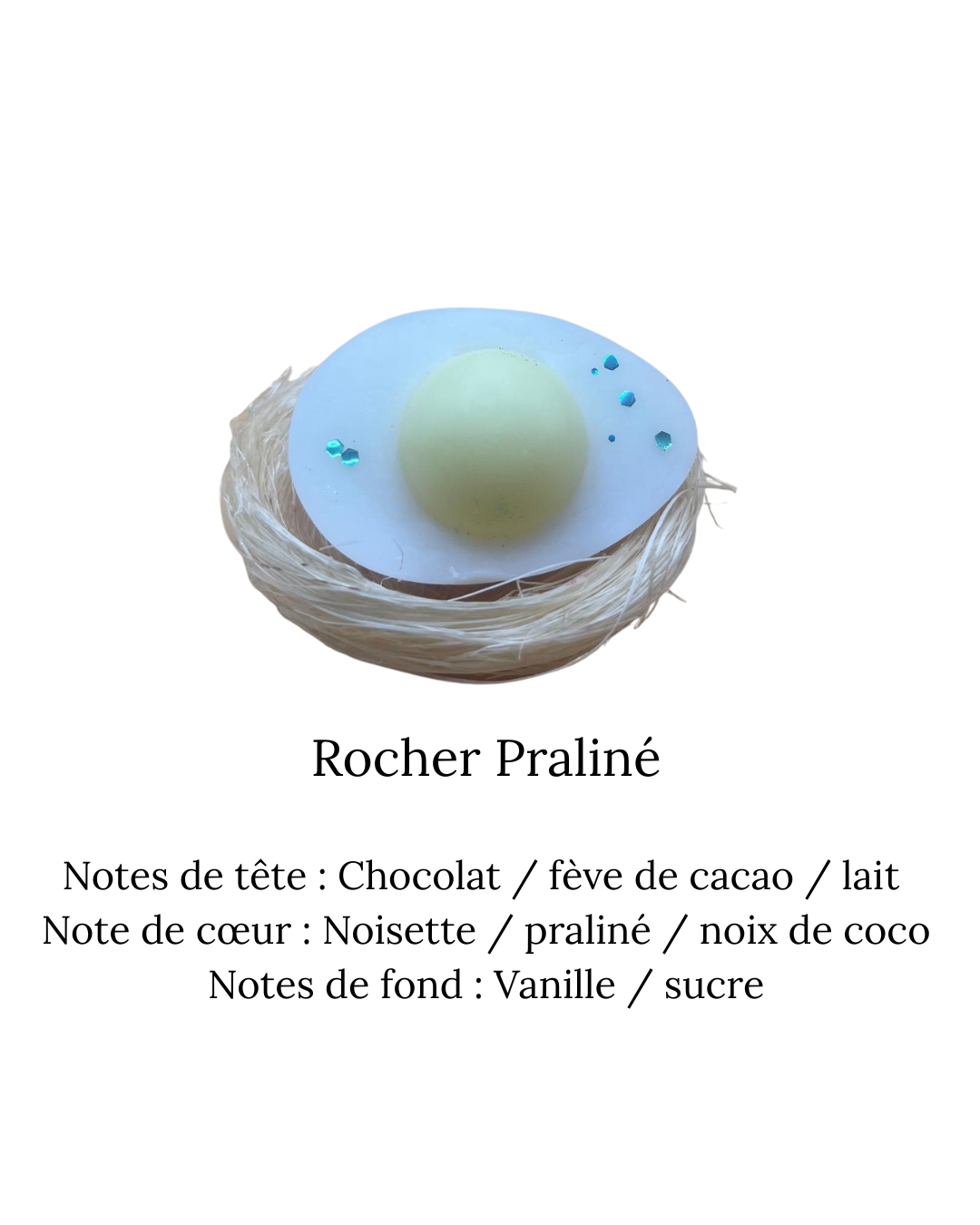 Fondant parfumé Demi-Oeuf