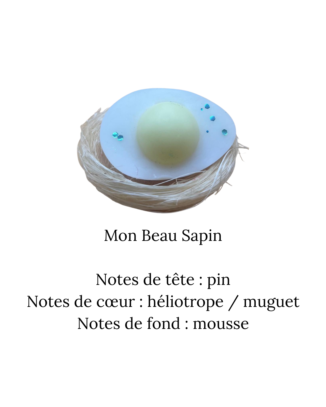 Fondant parfumé Demi-Oeuf