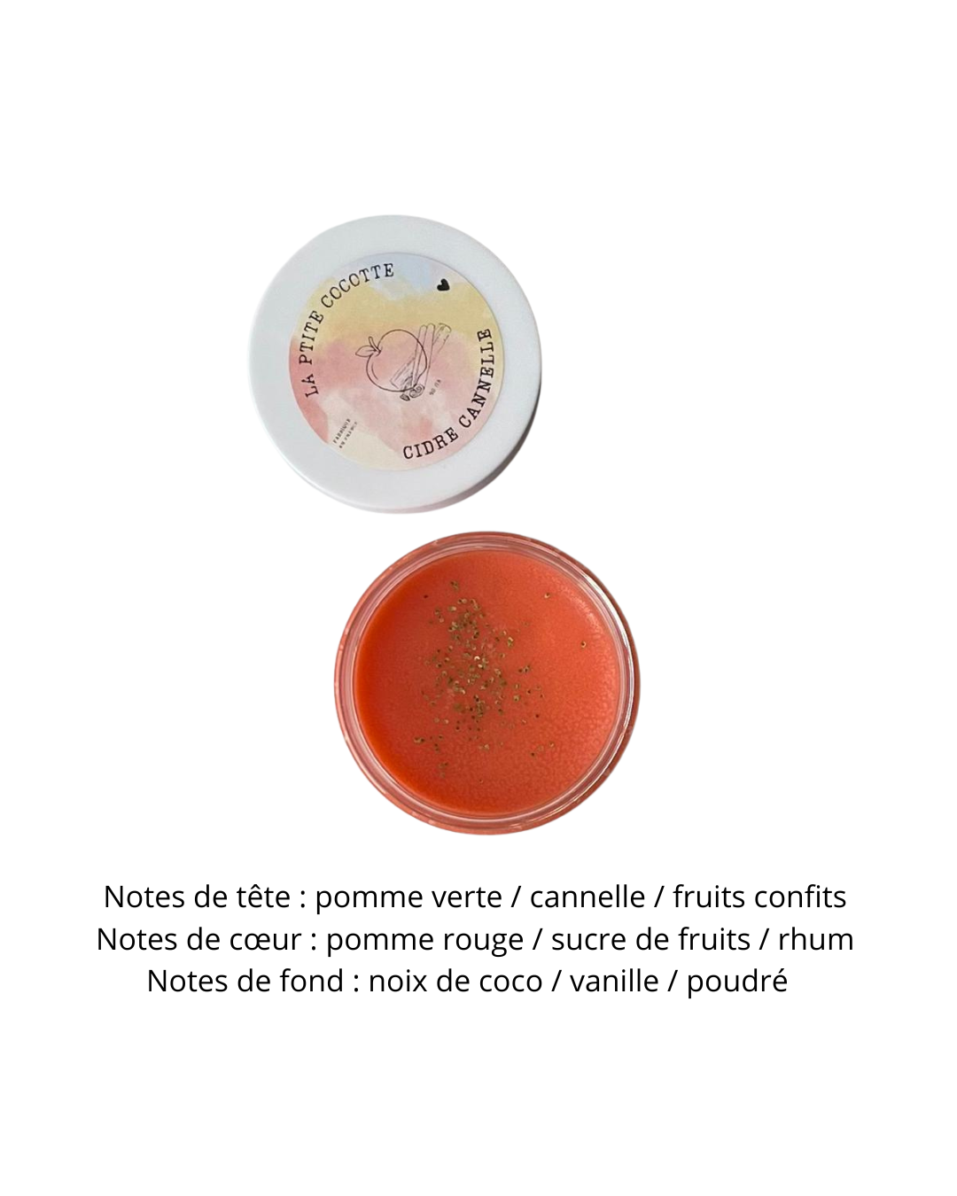 Fondant crémeux parfumés