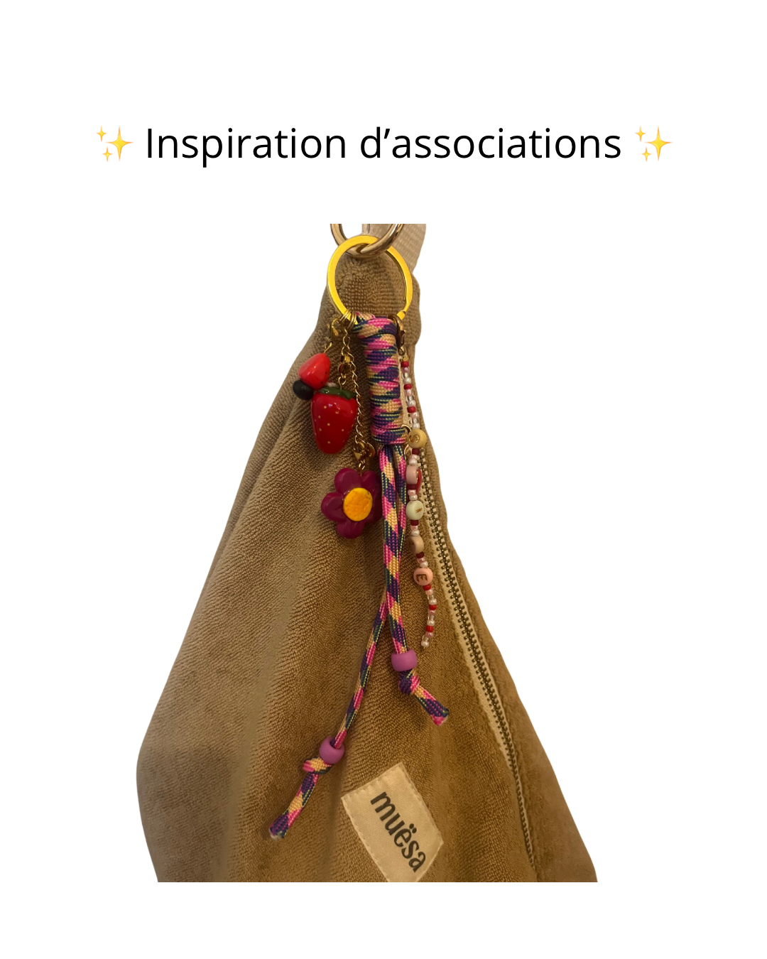 🌿 Bijou de sac personnalisable – Crée ton talisman unique ✨