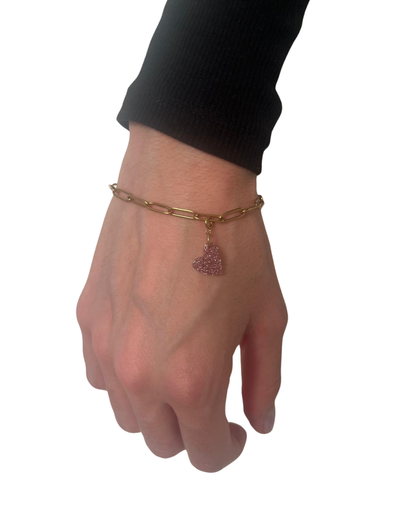 Pampille Résine pailletée ✨